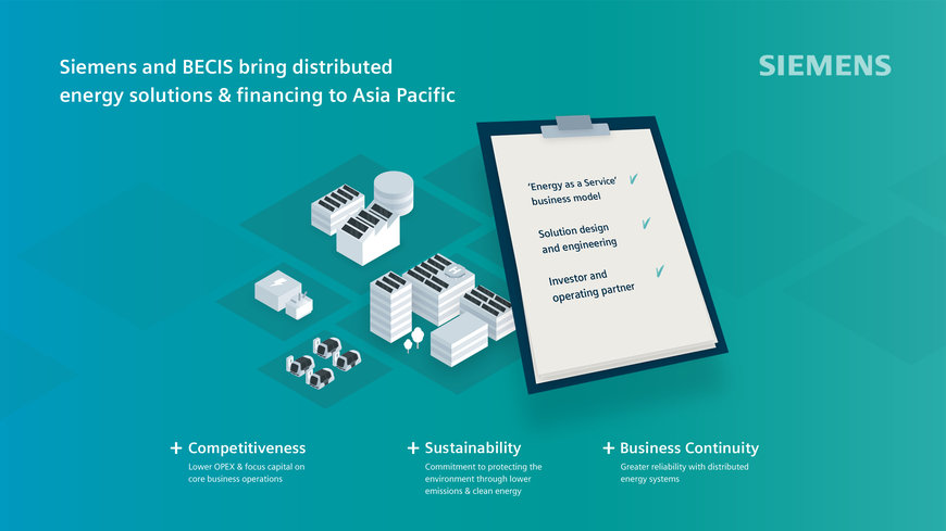 Siemens partners with BECIS to accelerate deployment of distributed energy in Asia Pacific